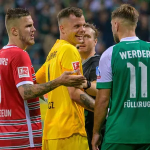 Rafal Gikiewicz gegen Werder Bremen