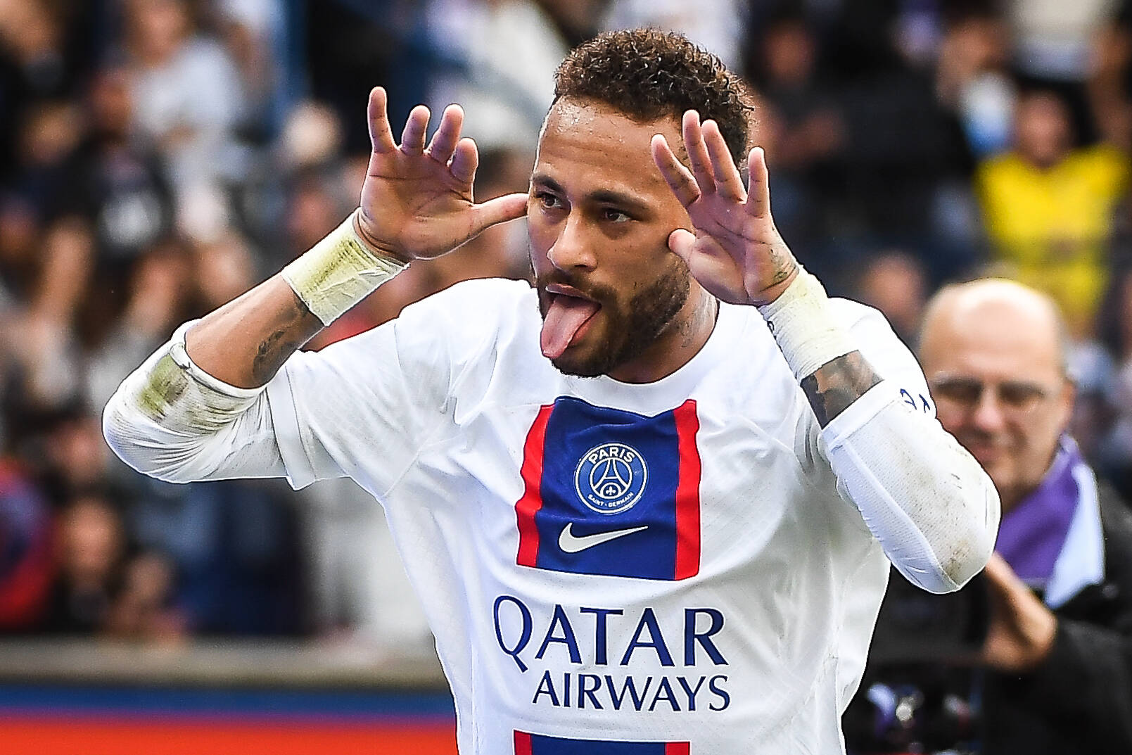 Neymar bei seinem Clownsjubel
