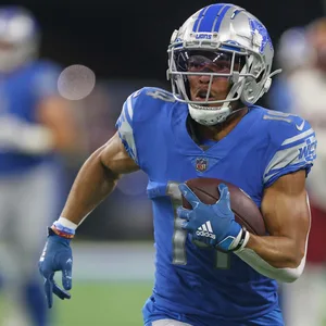 Der deutsche NFL-Profi Amon-Ra St.Brown sorgt momentan für viel Furore.