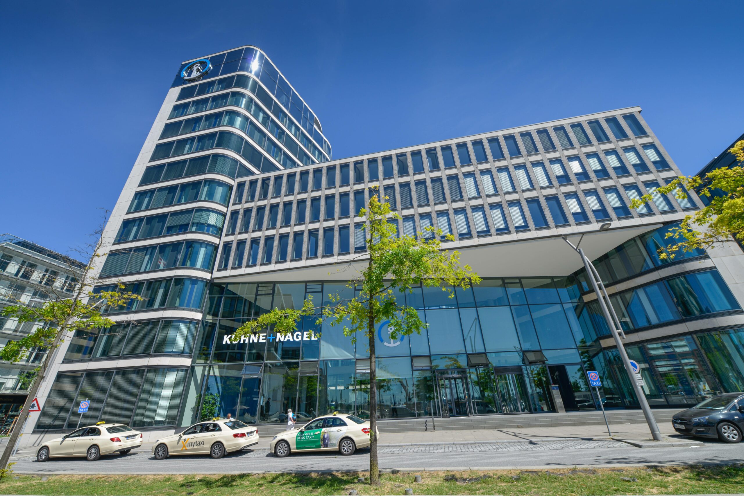 Der Firmensitz von Kühne + Nagel in der Hamburger HafenCity.