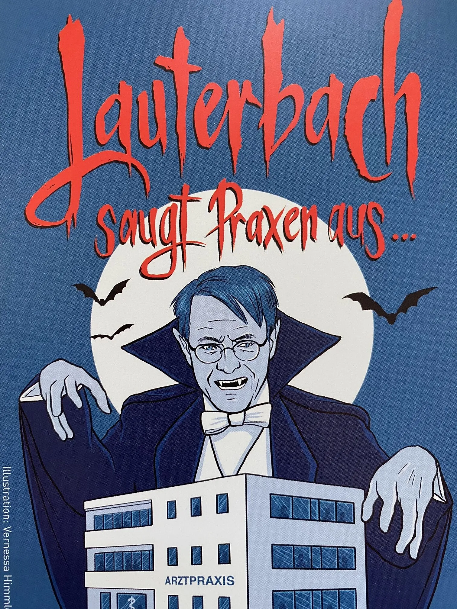 Karikatur von Karl Lauterbach