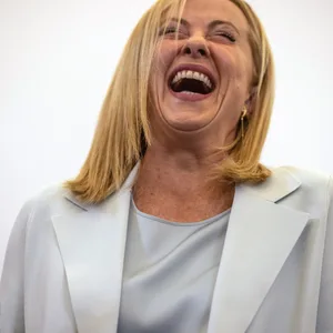 Giorgia Meloni, Vorsitzende der rechtsradikalen Partei Fratelli d'Italia.