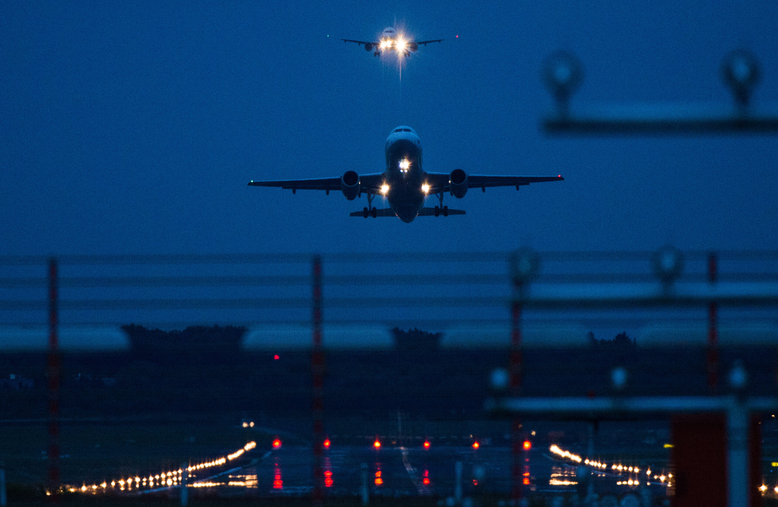 Am Hamburger Airport herrscht ein Nachtflugverbot – Ausnahmen gibt es aber relativ häufig.