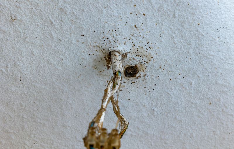 Durch alle Ritzen der Wohnung haben die Insekten einen Weg nach unten gefunden.