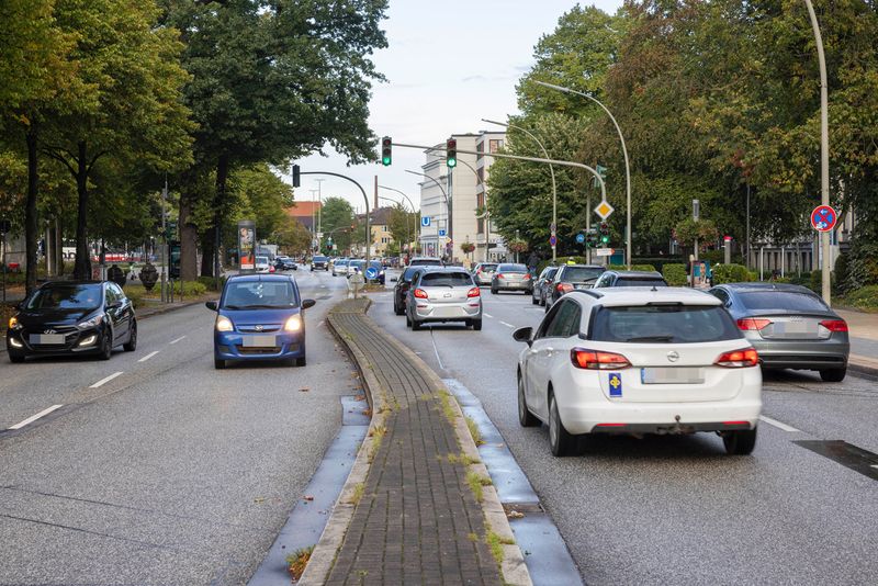 Der Entwurf sieht vor, eine Sperrung der Schloßstraße für Autos zu prüfen.
