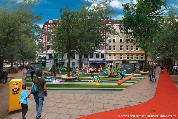 „Superbüttel“ setzt sich unter anderem für mehr Spielplätze und Grünflächen im öffentlichen Raum ein.