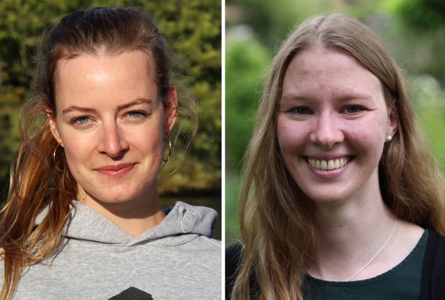 Myriam Rapior vom BUND (l.) und Kathrin Muus, frühere Bundesvorsitzende der Landjugend: Sie wurden mit dem Ehrenpreis der Deutschen Bundesstiftung Umwelt ausgezeichnet.