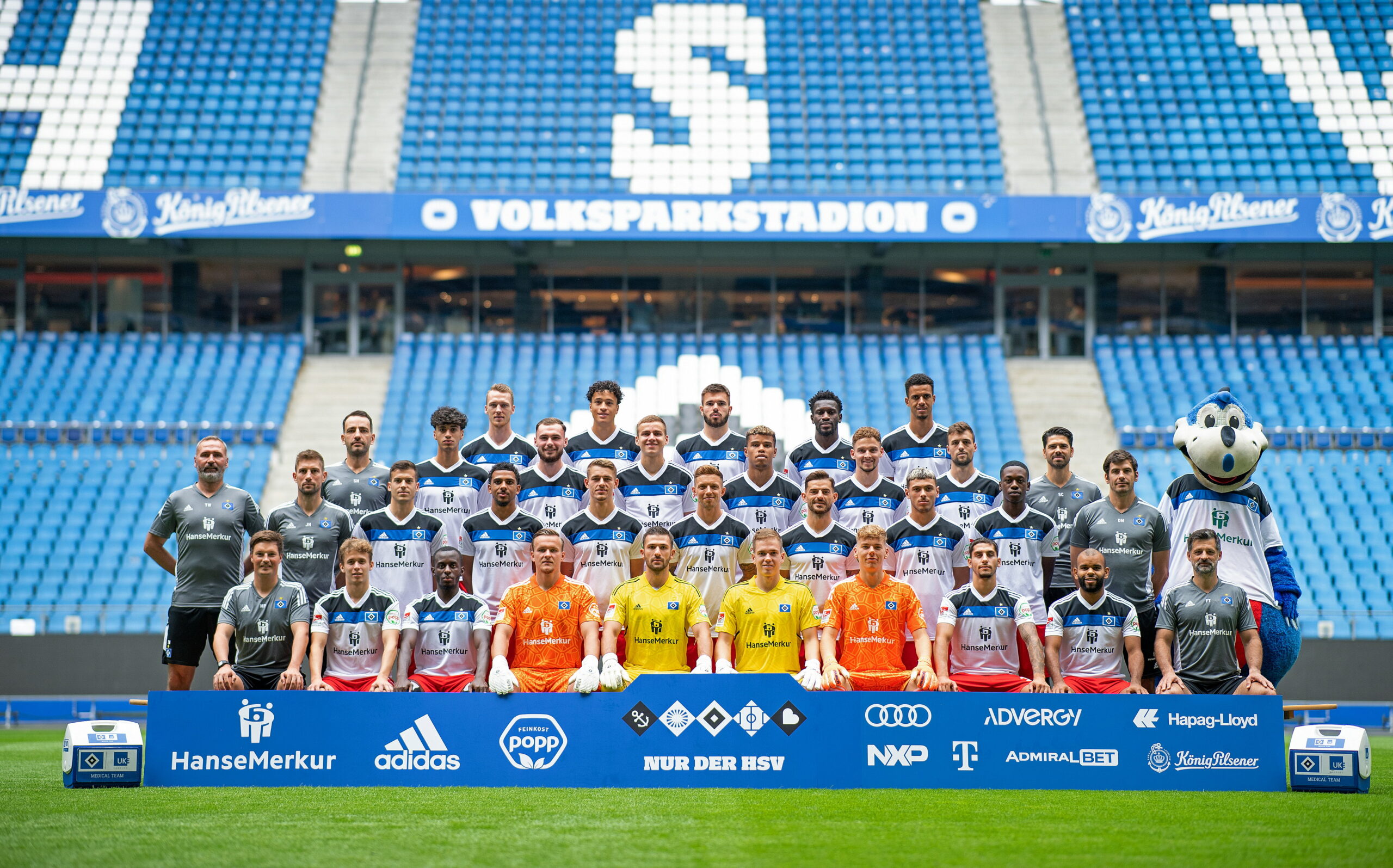 HSV-Mannschaftsfoto 2022/23