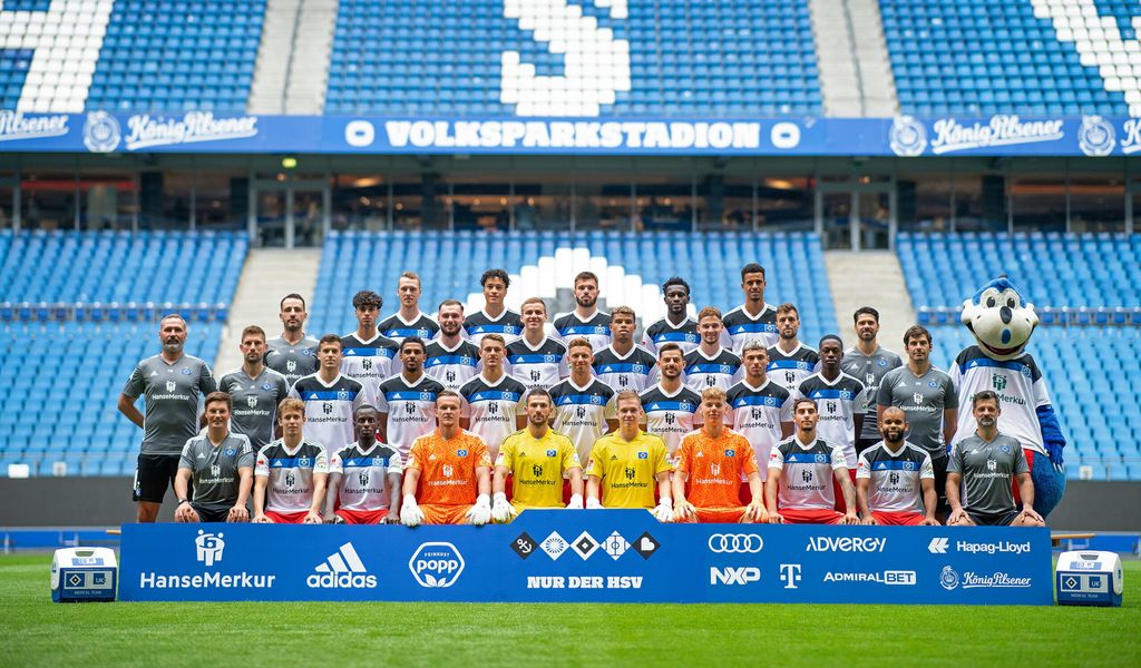 HSV-Mannschaftsfoto 2022/23
