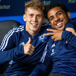 Anssi Suhonen und Xavier Amaechi waren zuletzt schon wieder auf der HSV-Bank, dürften im Test gegen Nordsjælland eine Chance erhalten, sich zu zeigen.