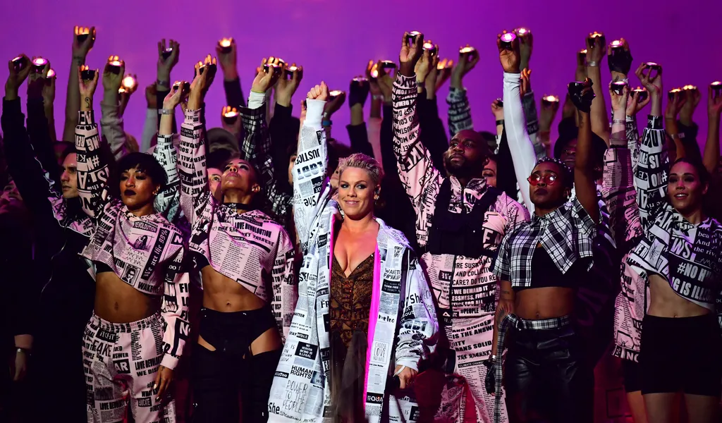 Pop-Superstar Pink kommt 2023 für zwei Konzerte nach Hannover. (Archivbild)