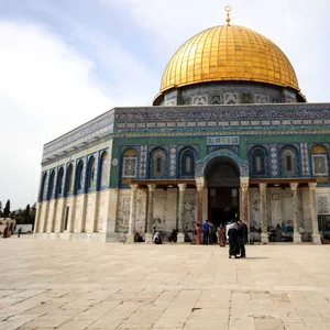 Der Felsendom in Jerusalem.