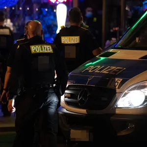 Polizei-Razzia Symbol