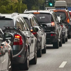 Stau auf der A7 (Symbolbild)