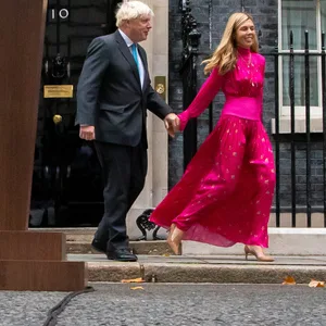 Ex-Premierminister Boris Johnson und seine Frau Carrie Johnson.