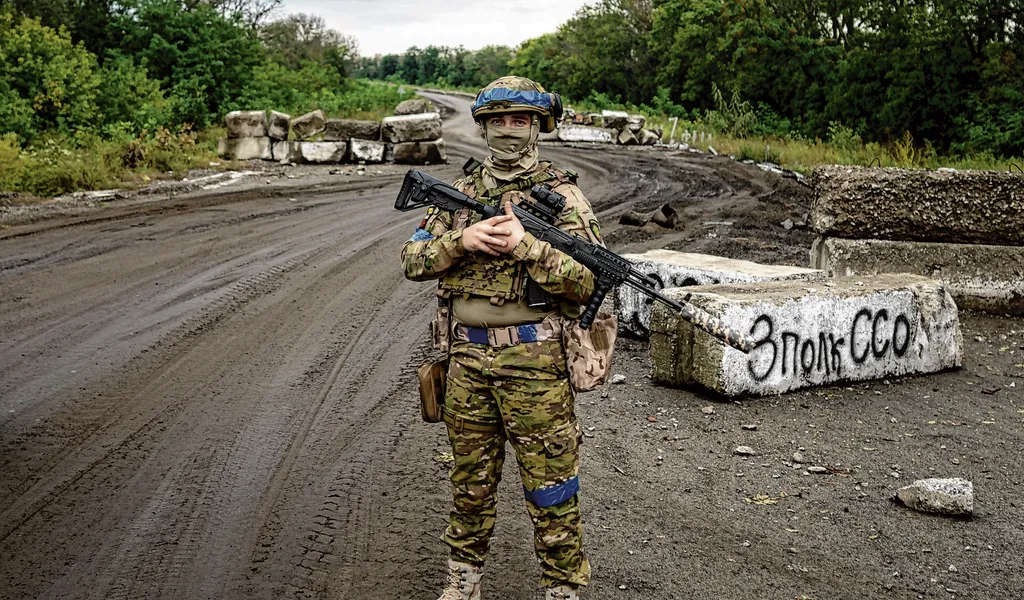 Ukraine Soldat Russland Annexion