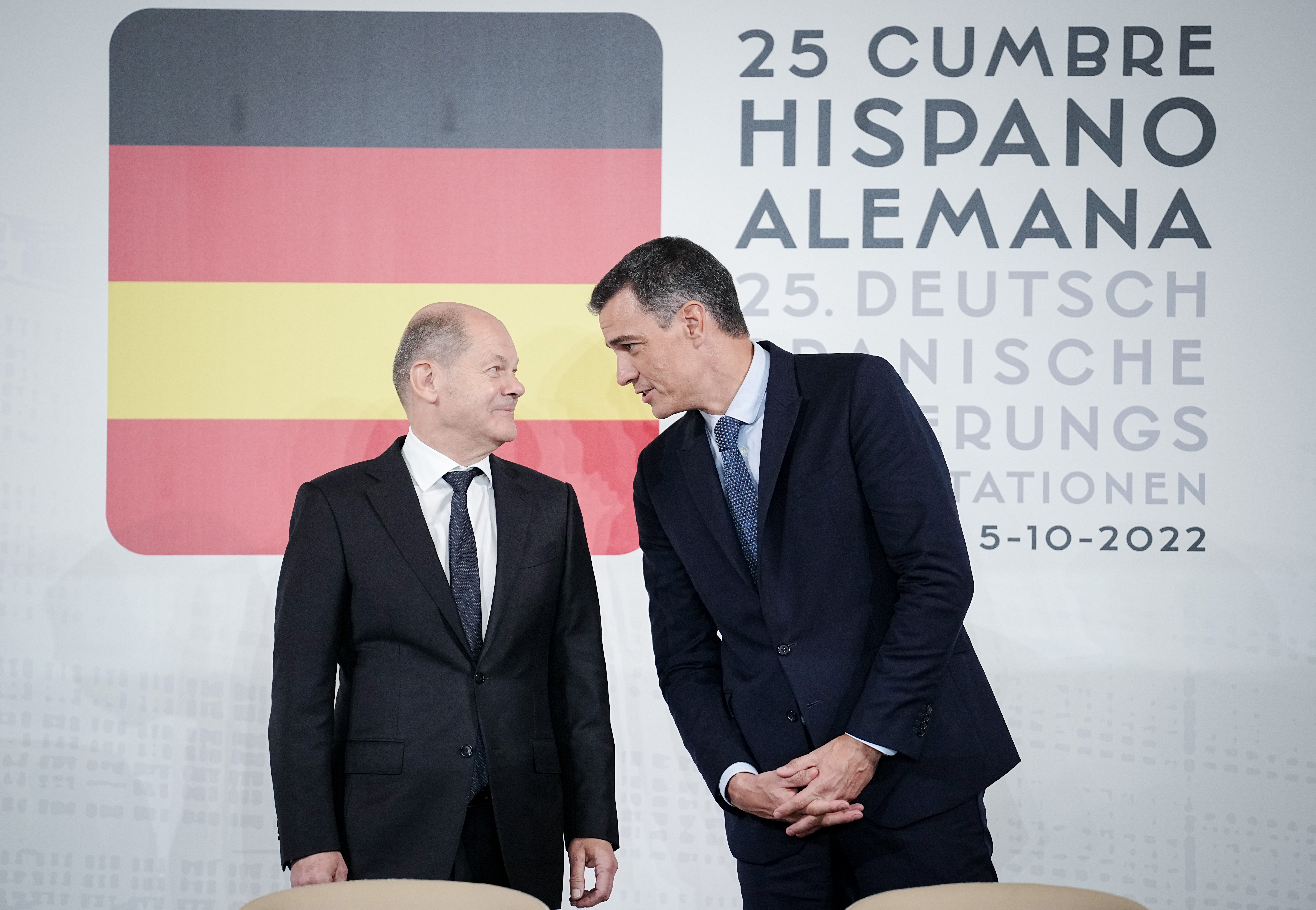 Der spanische Ministerpräsident Pedro Sanchez und Bundeskanzler Olaf Scholz sind sich einig.