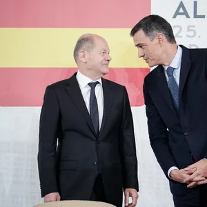 Der spanische Ministerpräsident Pedro Sanchez und Bundeskanzler Olaf Scholz sind sich einig.