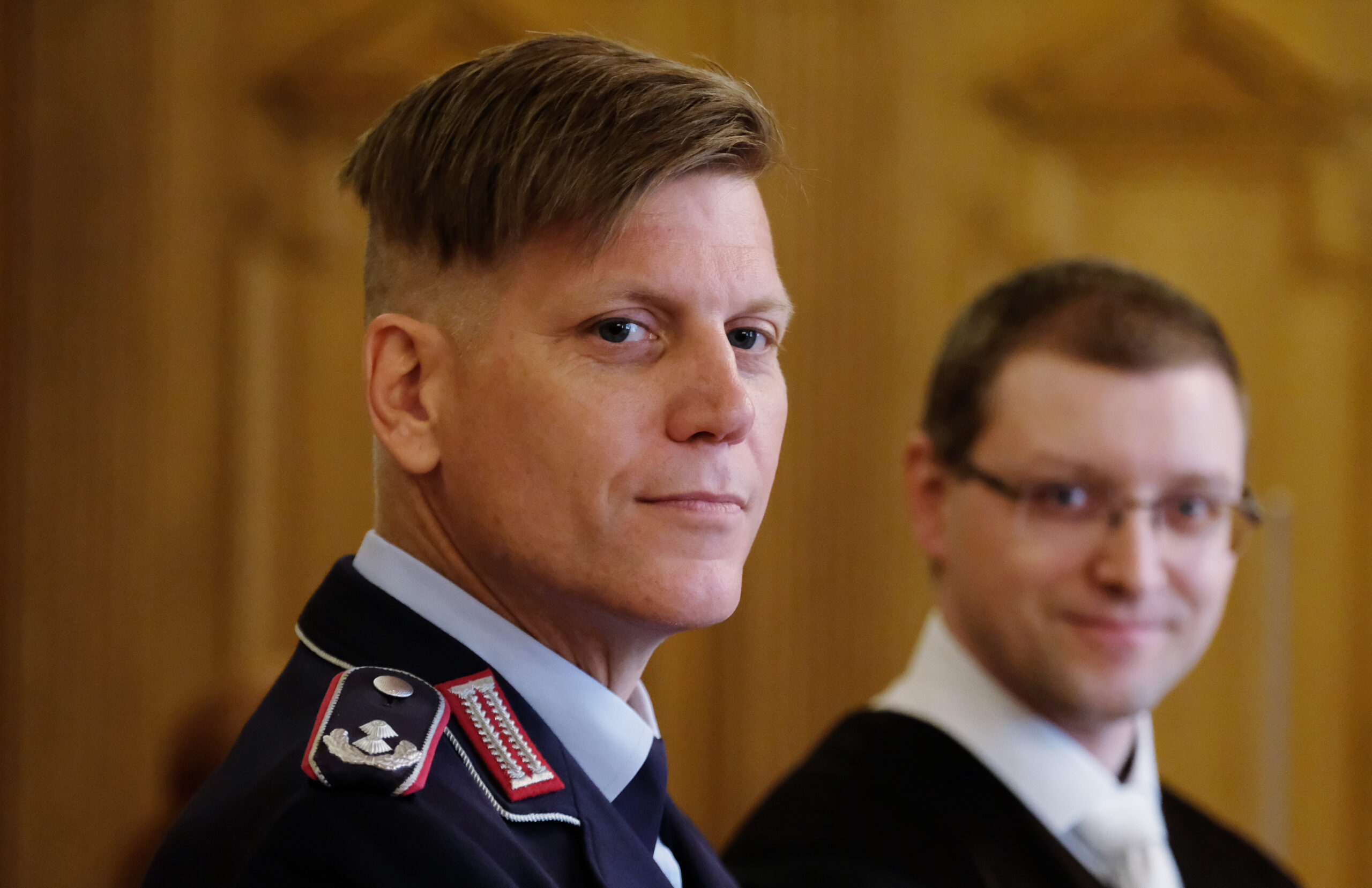 Bundeswehr-Kommandeurin Anastasia Biefang klagt vor dem Bundesverfassungsgericht.