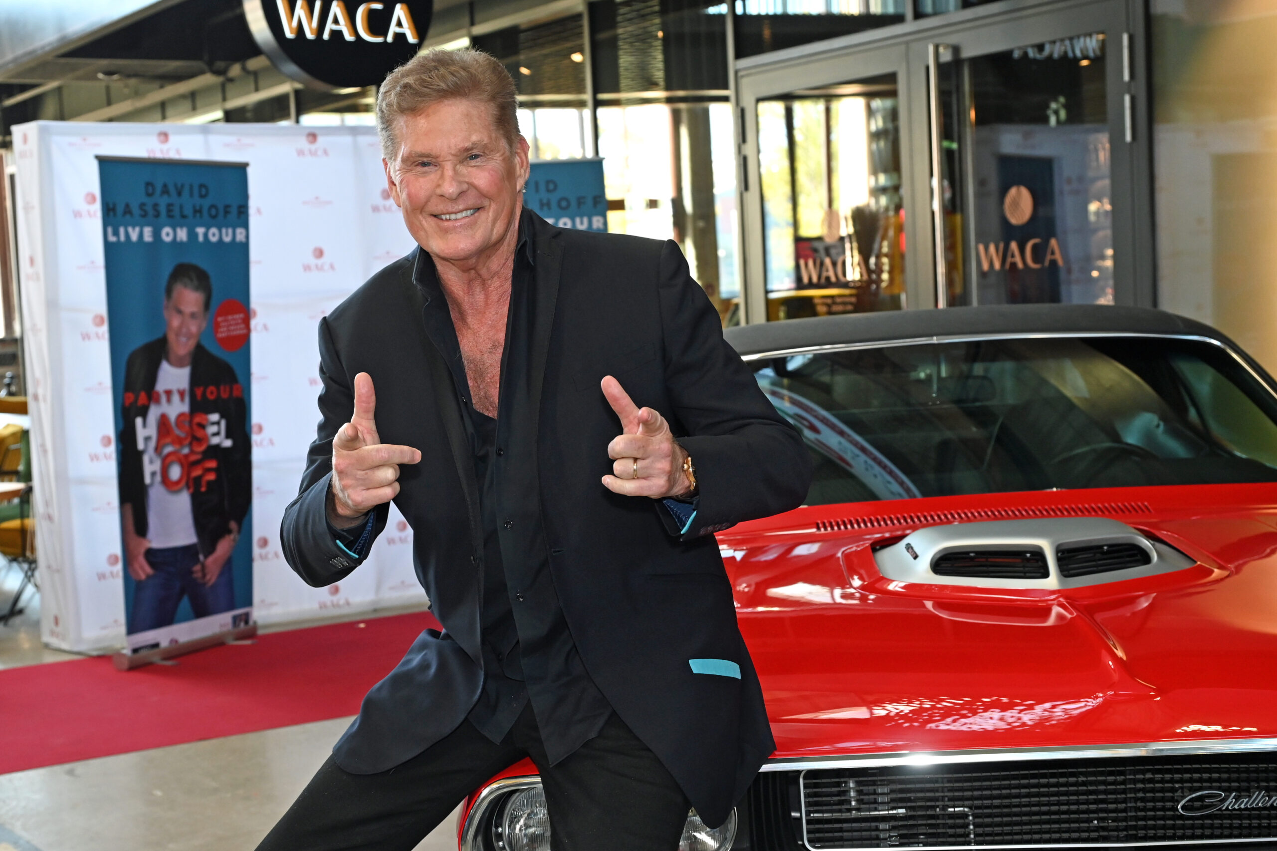 David Hasselhoff freut sich auf seine Tour 2023.