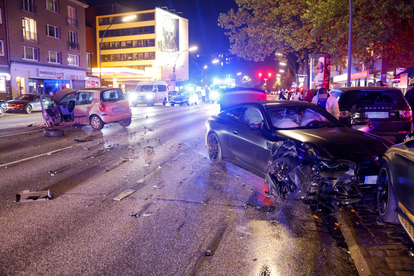 Unfall Wandsbeker Chaussee