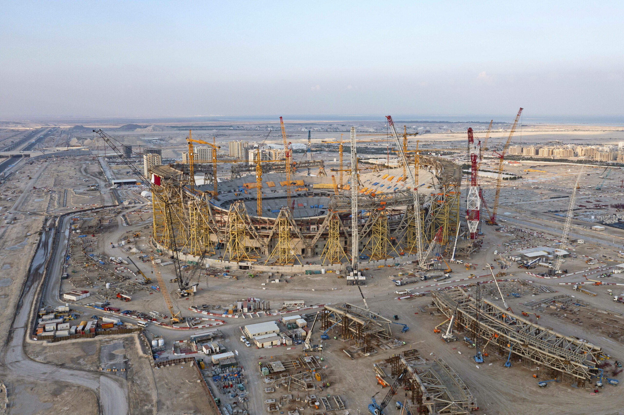 Stadionbau in Katar