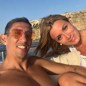 Angel Di Maria und Ehefrau Jorgelina Cardoso