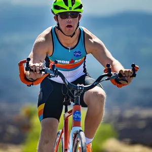 Chris Nikic bei der Iroman-WM auf Hawaii