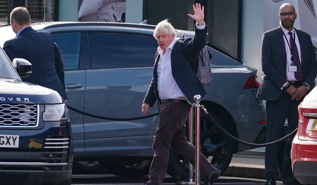 Boris Johnson ist wieder in London.