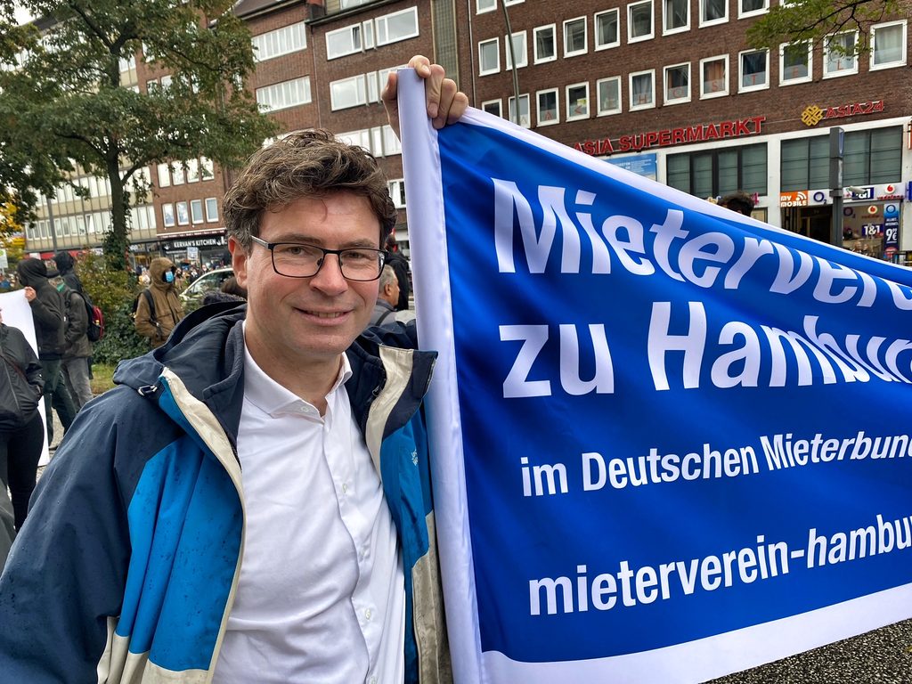 Rolf Bosse, Chef des Hamburger Mietervereins
