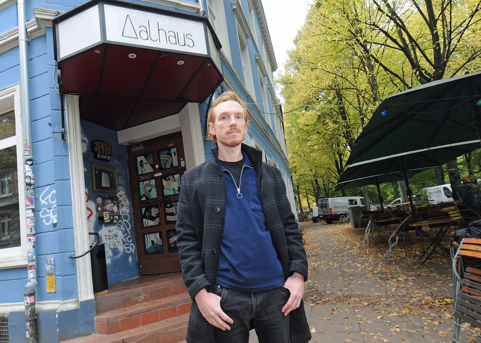 Timo Wiesemann vom „Aalhaus“.