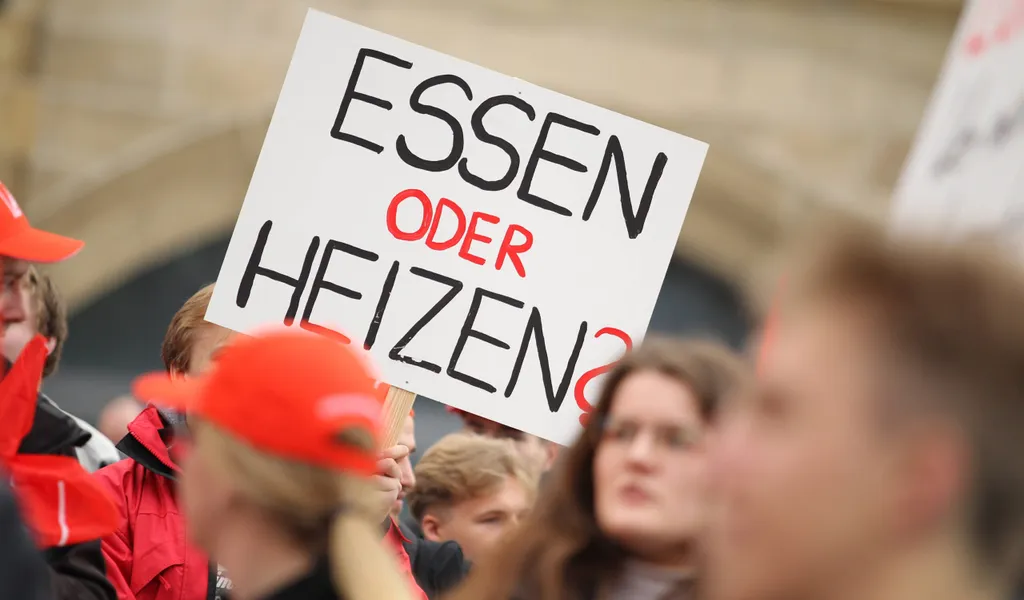 Demo gegen steigende Preise in Hamburg