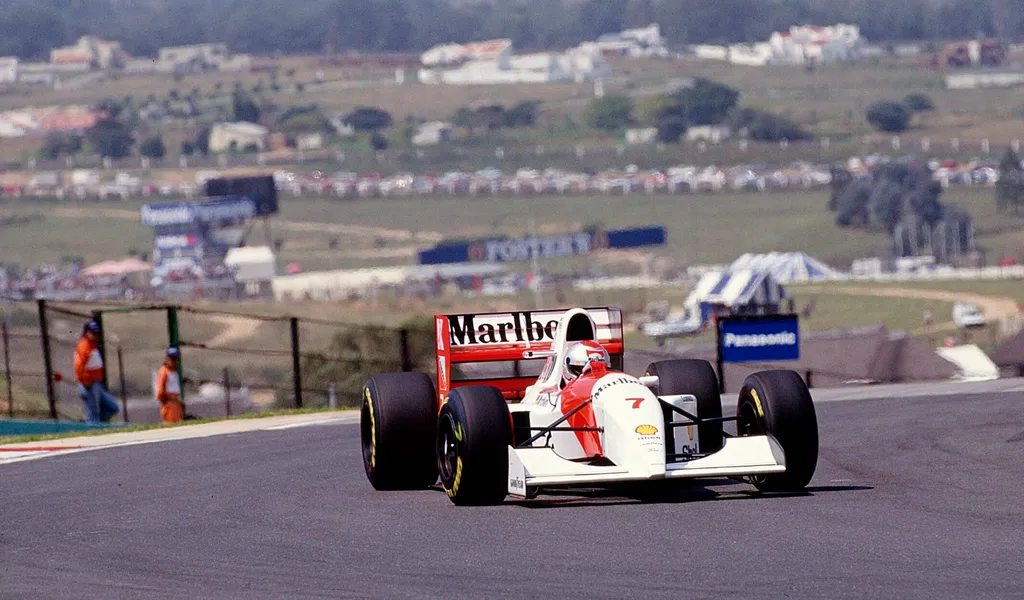 Michael Andretti beim Südafrika-GP 1993