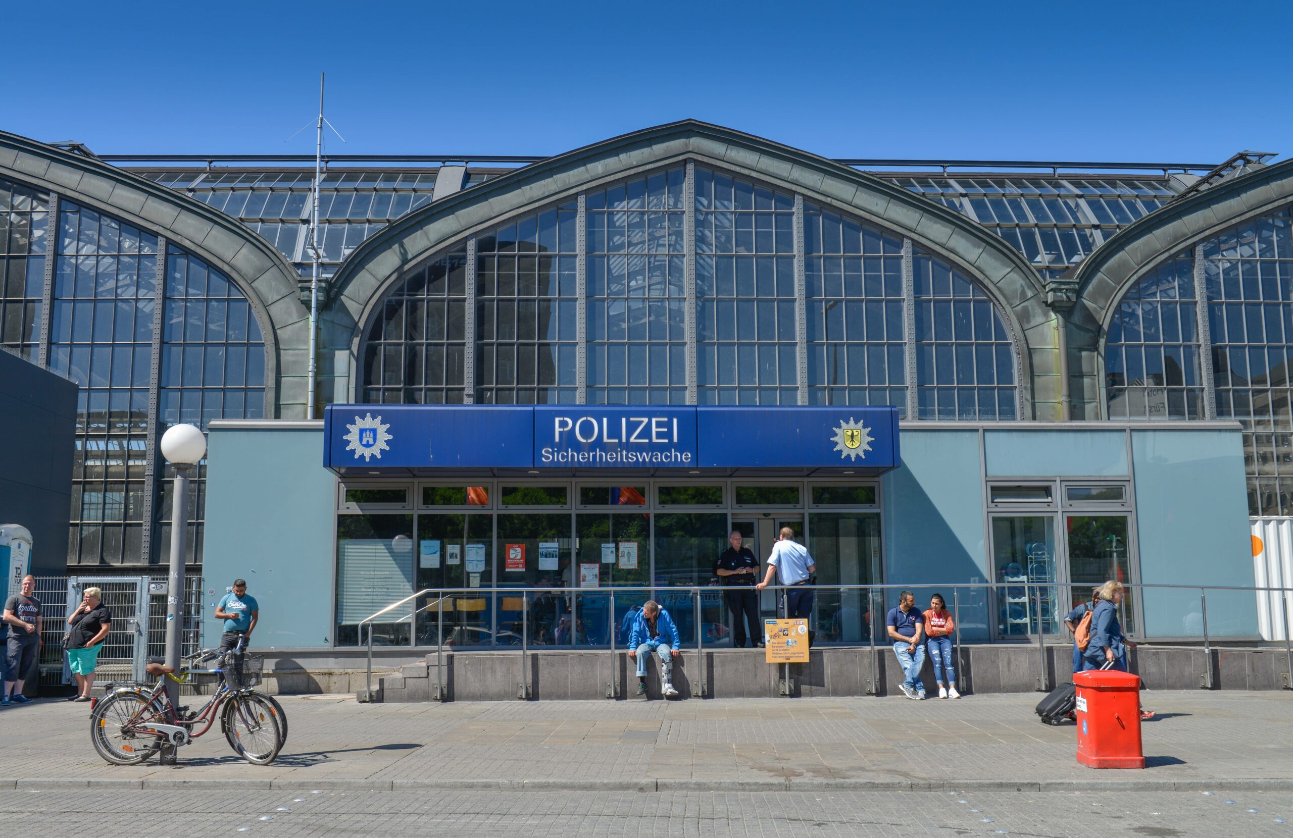 Die Sicherheitswache am Hamburger Hauptbahnhof ist seit Monaten geschlossen (Archivbild).