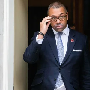 Der britische Außenminister James Cleverley.