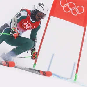 Fayik Abdi war bei den Olympischen Winterspielen 2022 in Peking der einzige Starter Saudi-Arabiens.