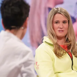 Natalie Geisenberger im ZDF-Sportstudio