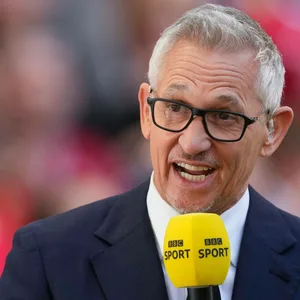 Gary Lineker in einem Fernsehinterview