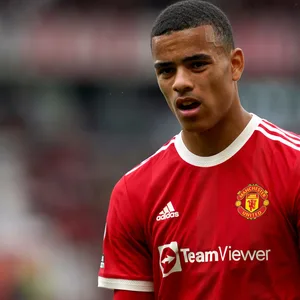 Mason Greenwood im Dress von Manchester United.