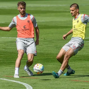 Adam Dzwigala und Betim Fazliji