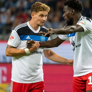 Moritz Heyer und Bakery Jatta stehen dem HSV bis zur Winterpause verletzungsbedingt nicht mehr zur Verfügung.