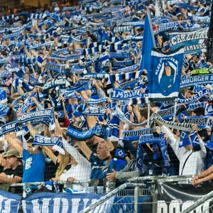 HSV-Fans im Volksparkstadion