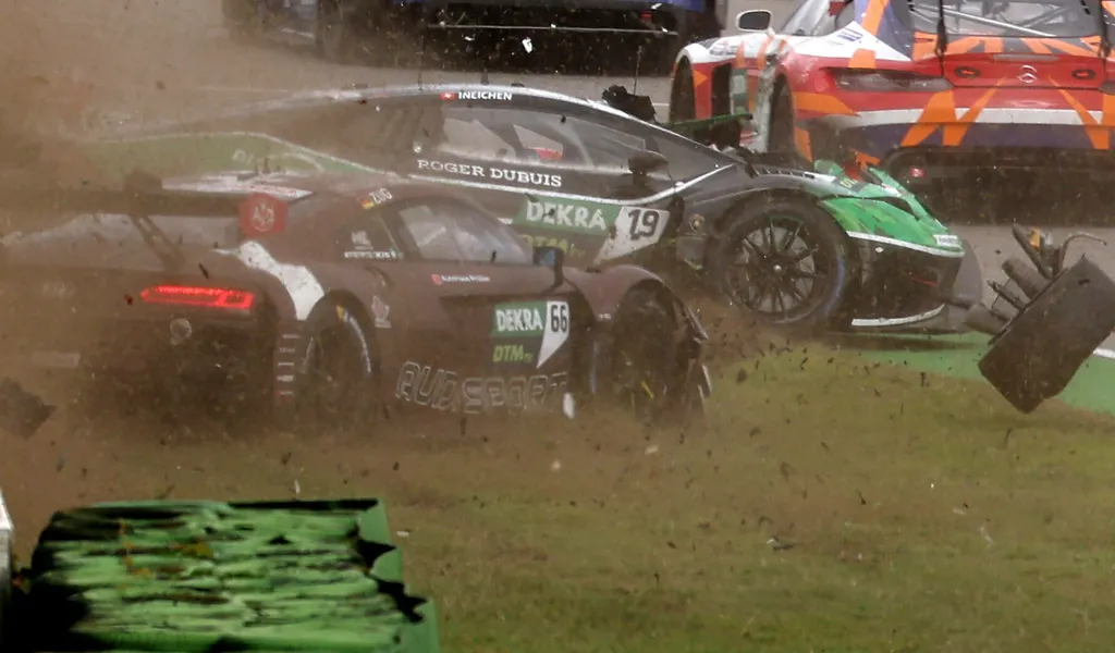 Beim Saisonfinale der DTM am Hockenheimring kam es zu einem schweren Unfall.