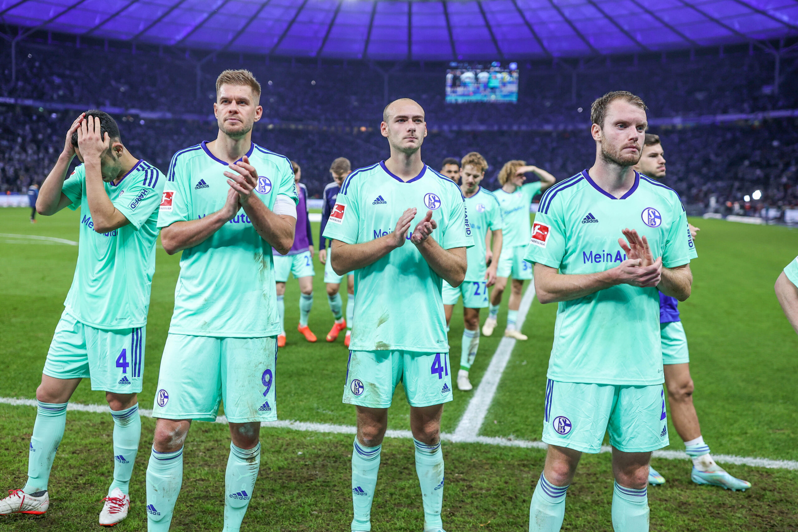 Schalke-Profis sind enttäuscht