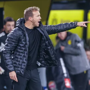 Julian Nagelsmann beim Spiel gegen Dortmund