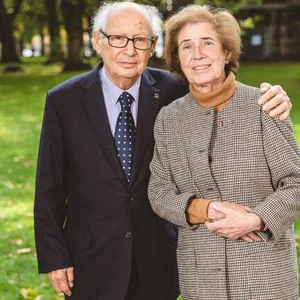 Serge und Beate Klarsfeld in Hamburg