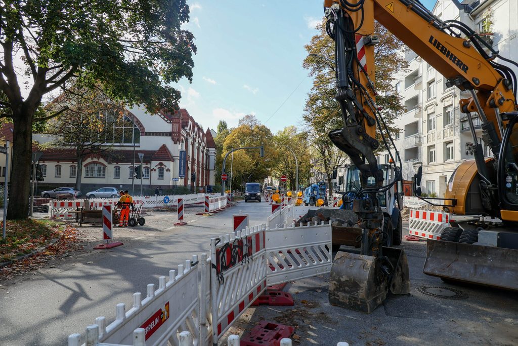 Baustelle Komponistenviertel