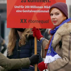 Protest für Frauenrechte