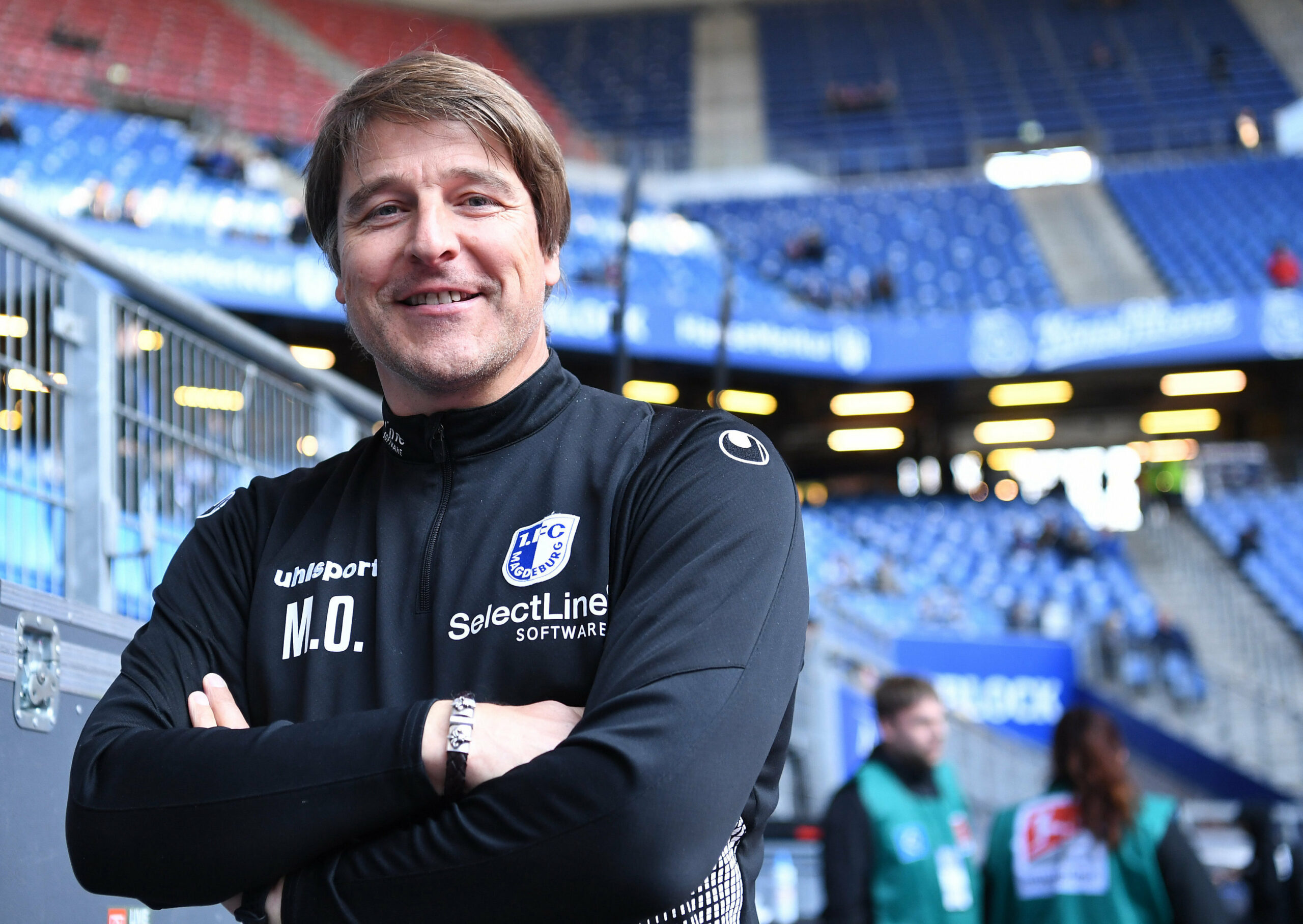 Michael Oenning als Trainer des FC Magdeburg