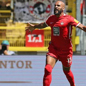 Terrence Boyd jubelt für Kaiserslautern